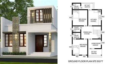 2 Bhk House Plan Home Design 2020