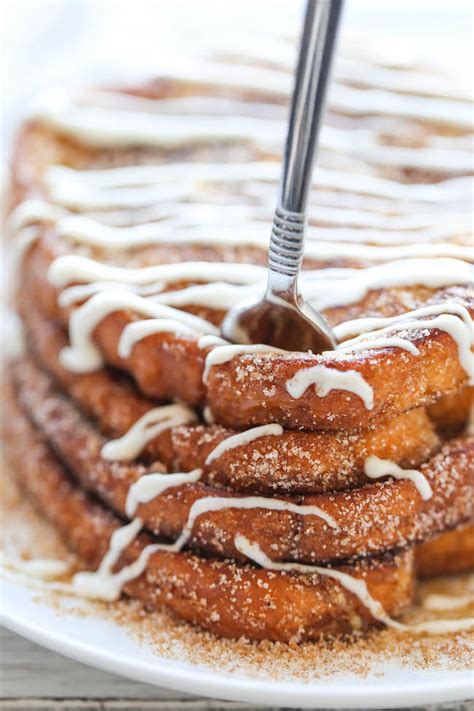 Churro French Toast Damn Delicious