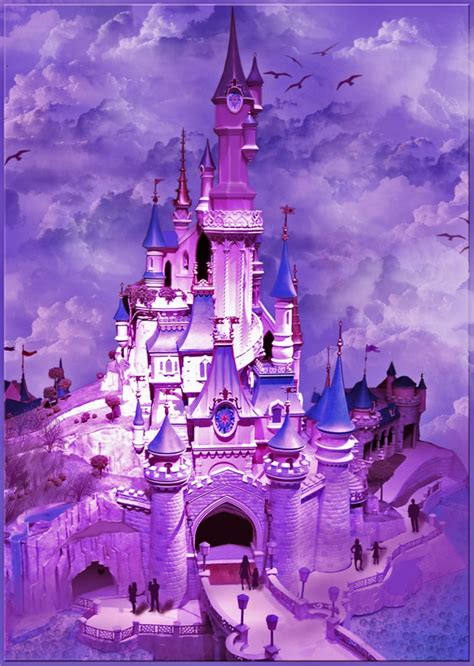 Sleeping Beauty Castle Wallpaper Wallpapersafari