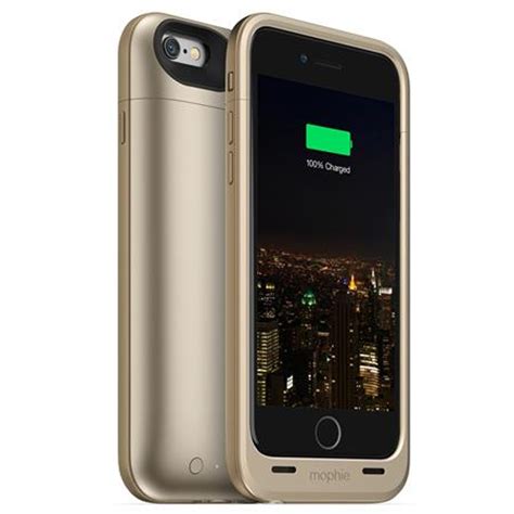 Mophie Juice Pack Plus Battery Case Iphone 66s Gold