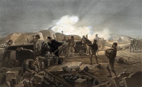 Crimean War Artillery Painting By Granger Fine Art America