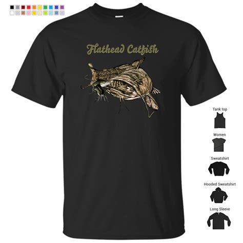 Flathead Catfish T Shirt Shop