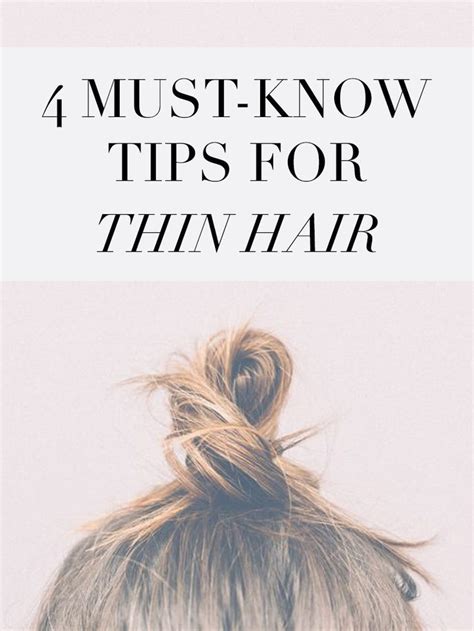 4 Must Know Tips On Caring For Thinstraight Hair Beauty Hair Thin