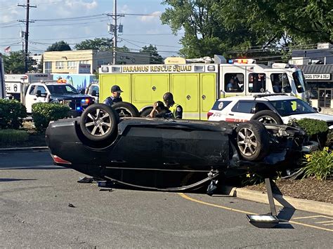 Route 17 Crash in Paramus Sends Vehicle Tumbling into Shake Shack