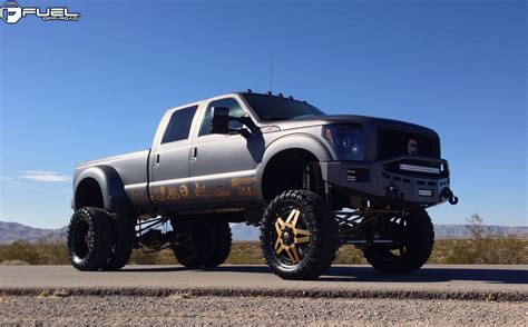 Fuel Dually Wheels Full Blown Dually Rear D254 Wheels Down South