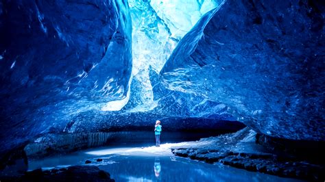 Exploring The Ice Caves In Iceland