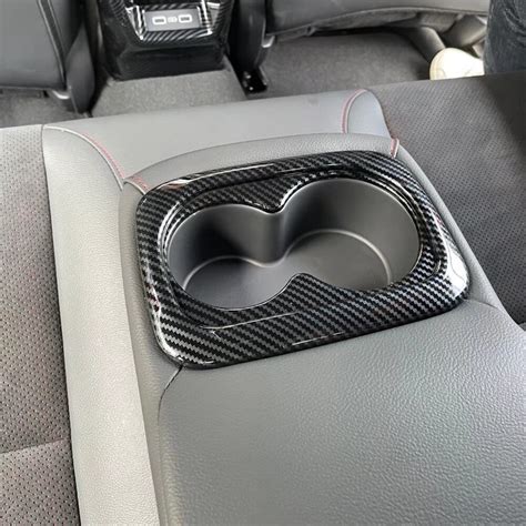 For Honda Civic 11th Gen 2022 2023 Interior Mouldings Rear Seat Armrest