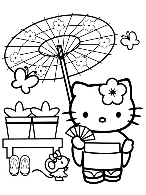 50 Hello Kitty Coloring Pages For Kids Hello Kitty Coloring Hello