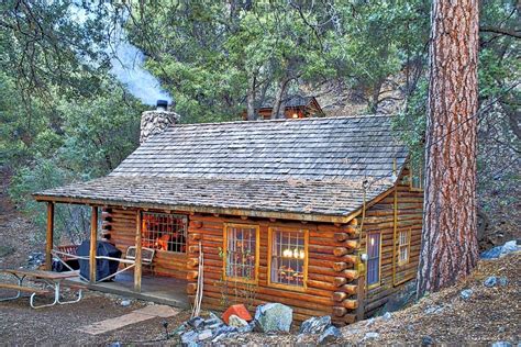 Secluded Cabin Nestled in the Woods near Mount Pinos, California