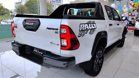 All New Toyota Hilux Revo Rally Adventure White Color Youtube