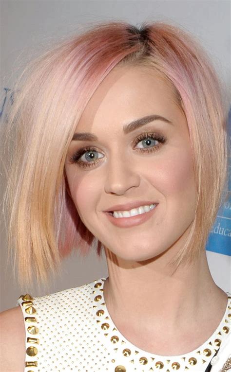 photos from katy perry s hair through the years e online acconciatura corta acconciature