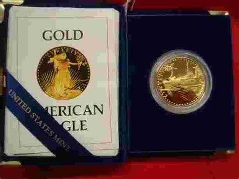 Us Proof 50 9167 Gold Bullion American Eagle Coin