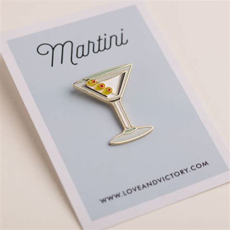 Old Fashioned Cocktail Pin — Love And Victory