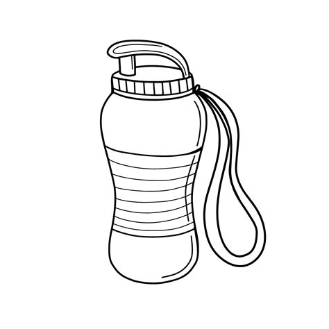 Water Bottle Doodle Vector Art Icons And Graphics For Free Download