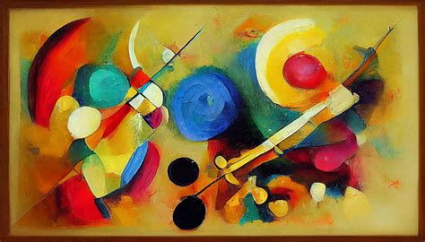 Abstract Color Composition Oil Painting By Kand 2d90f037 Eb0439 64575a