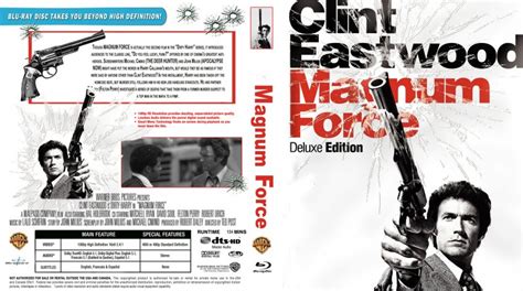 Magnum Force Movie Blu Ray Scanned Covers Magnum Force Clint