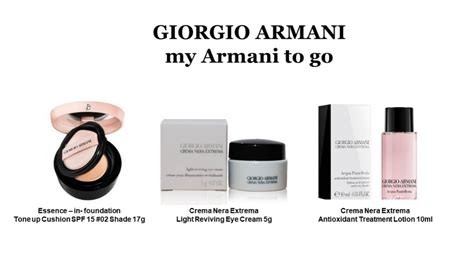 Giorgio Armani Skin Care Kit 3 Items Beauty And Personal Care Face