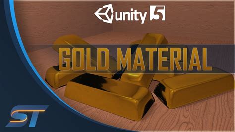 Creating A Gold Material Shader In Unity Youtube