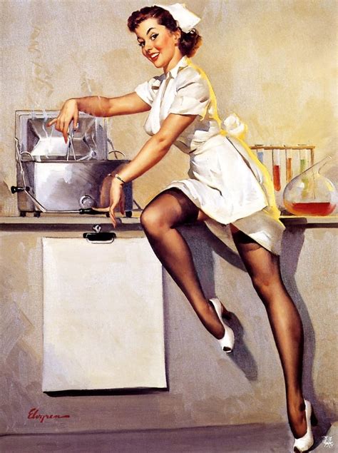 Picture Of Gil Elvgren All His Glamorous American Pin Ups Th Anniversary