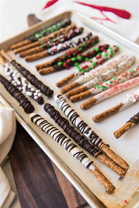 Chocolate Covered Pretzel Rods House Of Nash Eats