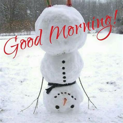 Pin By Elaine Mead On Snowmen Good Morning Winter Good Morning