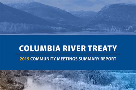 Report Captures Columbia River Treaty Community Voices Columbia