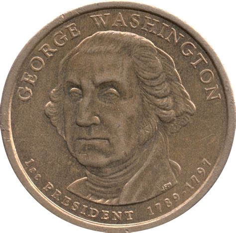 1 Dollar George Washington États Unis Numista