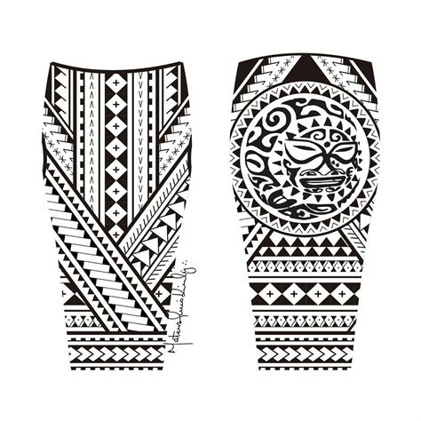 Polynesian Forearm Tattoo Maori Tattoo Arm Tribal Armband Tattoo