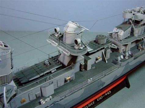 1144 Uss Fletcher Revell Kit With Many Extras Ready For Inspection