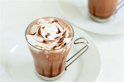 hot chocolate with coconut whipped cream get inspired everyday recipe coconut whipped