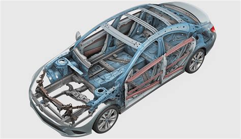 Standing erect, facing forward, arms at sides. 2015 Mercedes-Benz CLA250 Body Structure - Boron Extrication