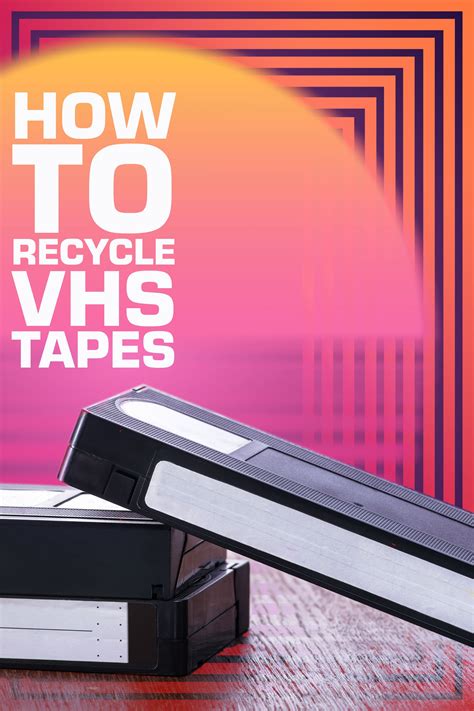 Creative Ways To Recycle And Reuse Vhs Tapes