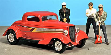 Scale Model News 124 Scale Zz Top Eliminator Ford Coupe