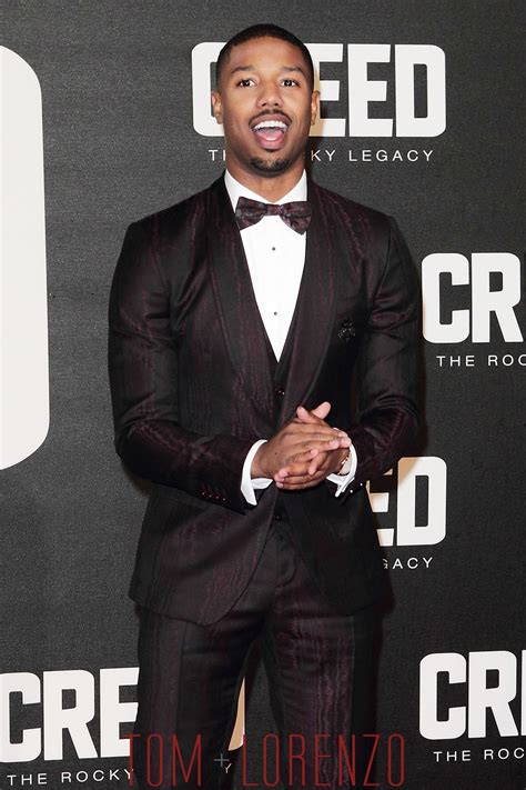 Jordan is known for his critically acclaimed roles in 'fruitvale station,' 'creed' and the hit superhero flick 'black panther.' michael jordan is a former american basketball player who led the chicago bulls to six nba championships and won the most valuable player award five times. Michael B. Jordan in Dolce&Gabbana at the "Creed" European ...
