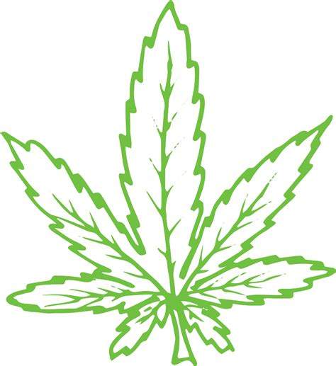 Transparent Weed Joint Clipart Weed Drawing Png Download Full