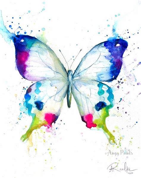 Butterfly Artwork Butterfly Painting Butterfly Watercolor Butterfly