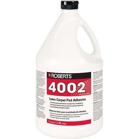 Great savings & free delivery / collection on many items. Roberts 4002 1 Gal. Carpet Pad Glue Adhesive-4002-1 - The ...
