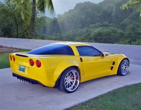 Wide Body C6 Corvette Race Car Chevrolet Corvette Classic Corvette