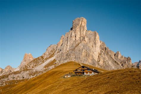 Nice View From Passo Giau Nature Landscape In Dolomites The Scenic