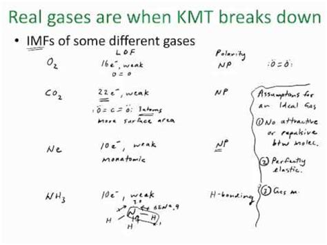 When an ideal gas passes through a porous plug from higher pressure to lower pressure within the insulated enclosure, there will be no change in. Real gas versus Ideal Gas - YouTube