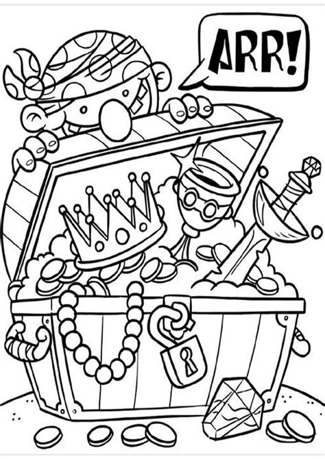 Free And Easy To Print Pirate Coloring Pages Pirate Coloring Pages
