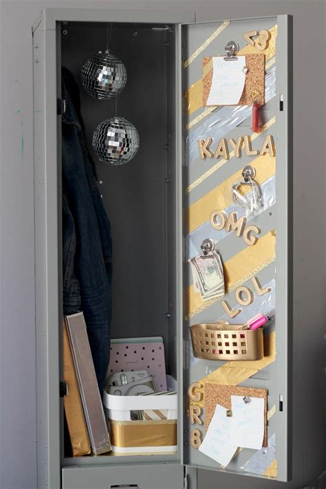 22 Diy Locker Decorating Ideas Organizing Tricks School Locker