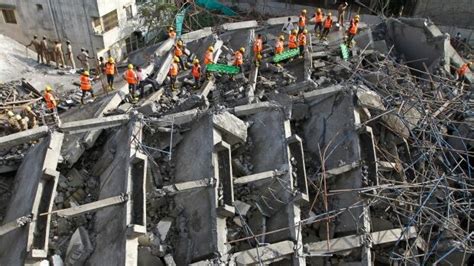 22 Dead 5 Detained After India Buildings Collapse Cbc News