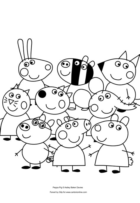 22 Coloriage A Imprimer Peppa Pig  The Coloring Pages Bilder