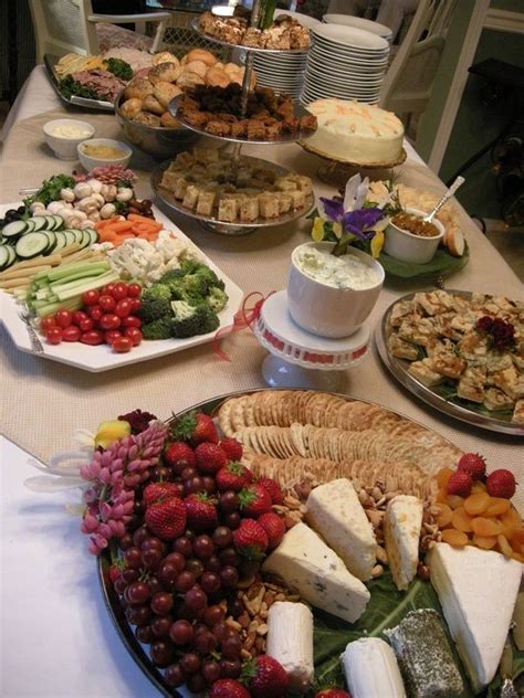 Most comfort food has meat or dairy. Buffet table decorating ideas - how to set elegant ...