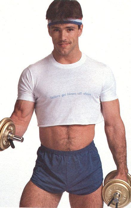 Cool 80s Mens Workout Outfit