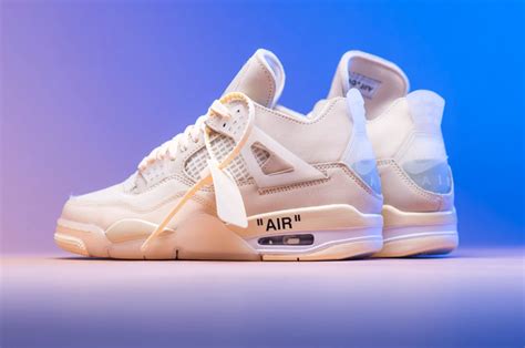 Buy The Off White X Air Jordan 4 Sp Wmns Sail Right Here