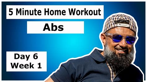 How To Quarantine At Home And Do A 5 Minute Ab Workout Week 1 Day 6