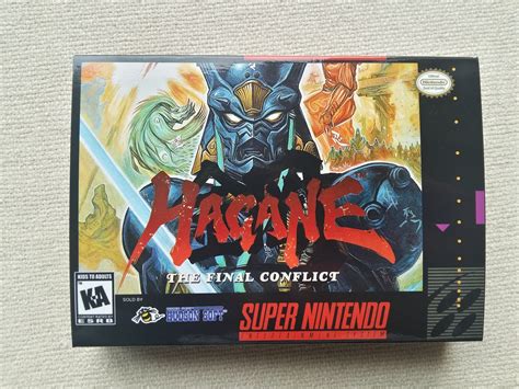 It will have the 3 games listed in the box with manuals. SNES Hagane Replacement Box Universal Video Game Case High ...