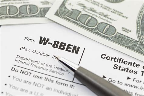 The W 8ben E Form Using It For Withholding Tax Benefits Wtax